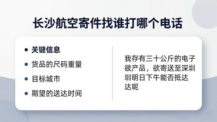 长沙航空快递电话_长沙航空寄件电话_空运长沙物流