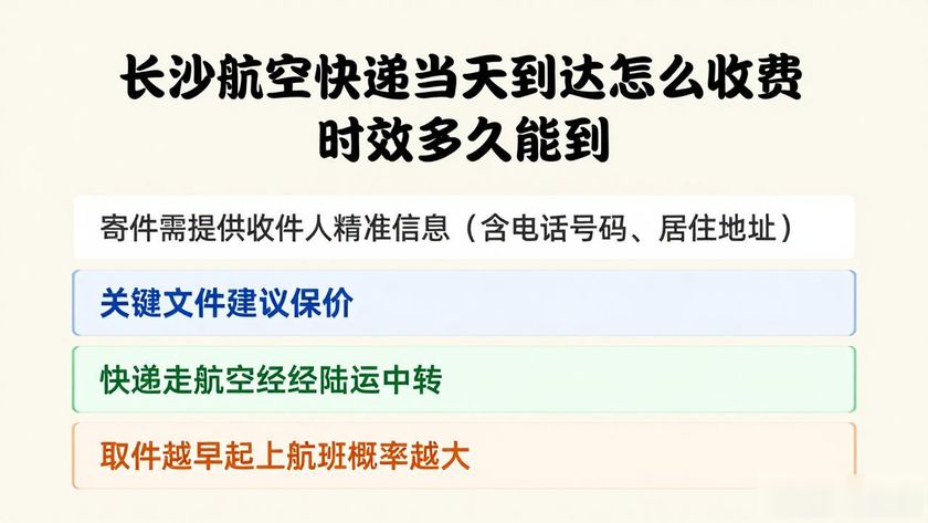 长沙航空快递当天到达_长沙航空快递怎么发_航空快递当日达